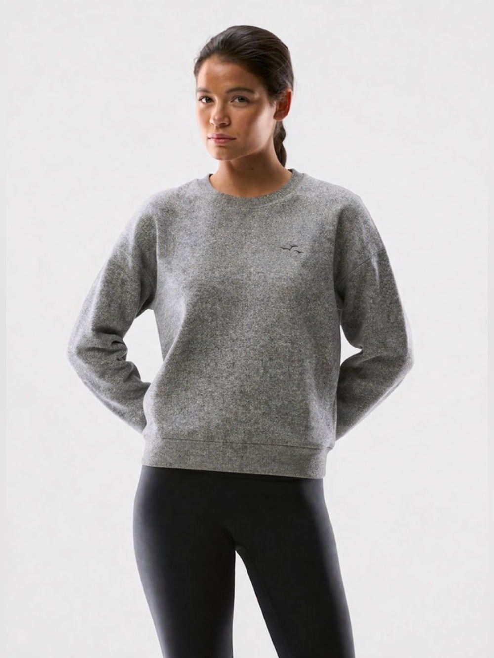 Lazypants Grey Crewneck Sweatshirt XL NWOT Minimalist Cozy Athleisure